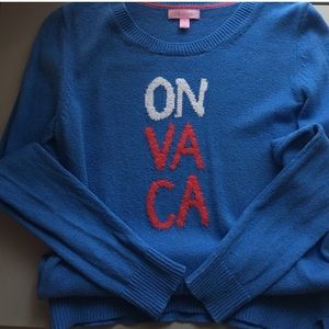 ON VACA Lilly Pulitzer sweater